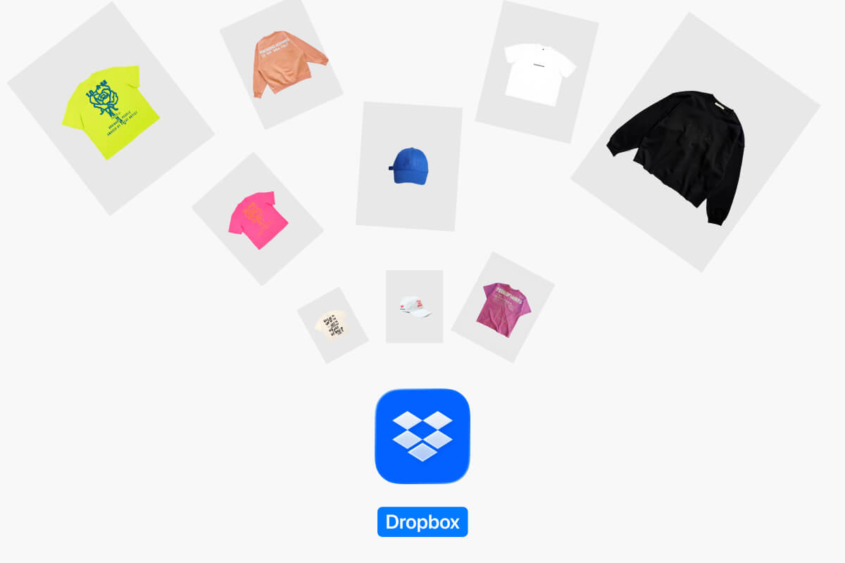 Import from Dropbox and export as ZIP