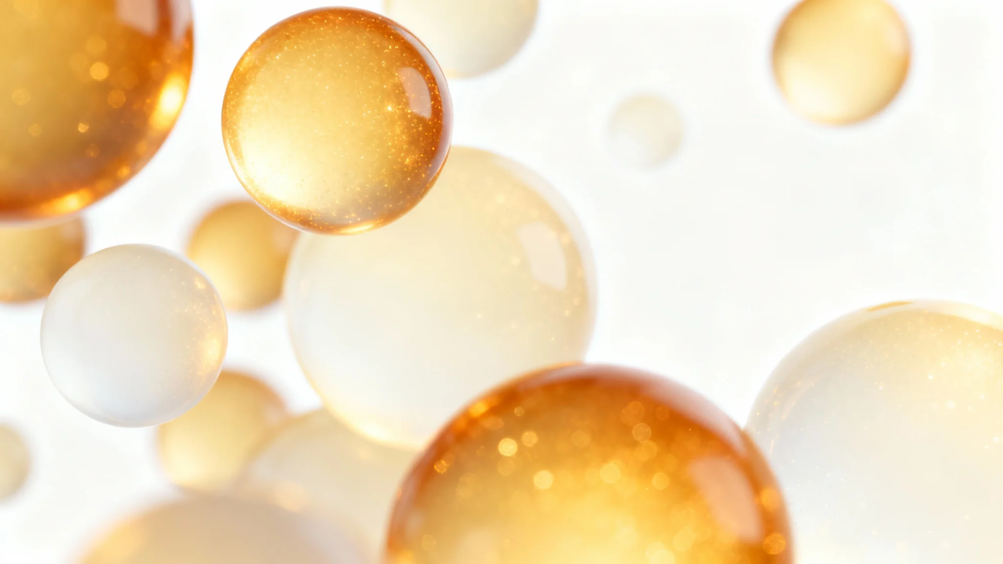 An image showcasing a bokeh light overlay effect, featuring a beautiful scatter of soft, golden, and white out-of-focus light orbs against a dark background.