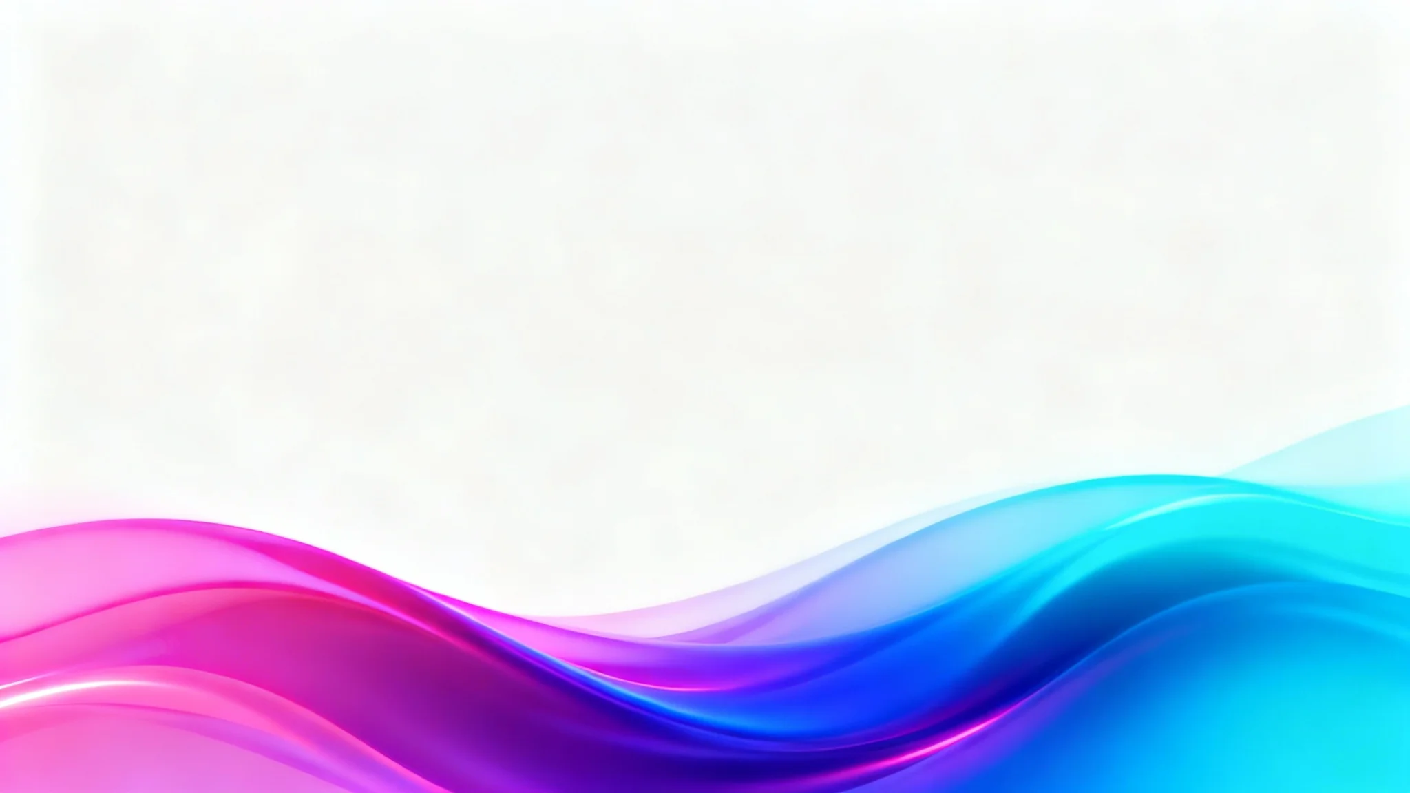 An abstract background featuring a smooth neon gradient blending from pink and magenta to indigo and cyan, creating a futuristic and energetic feel.