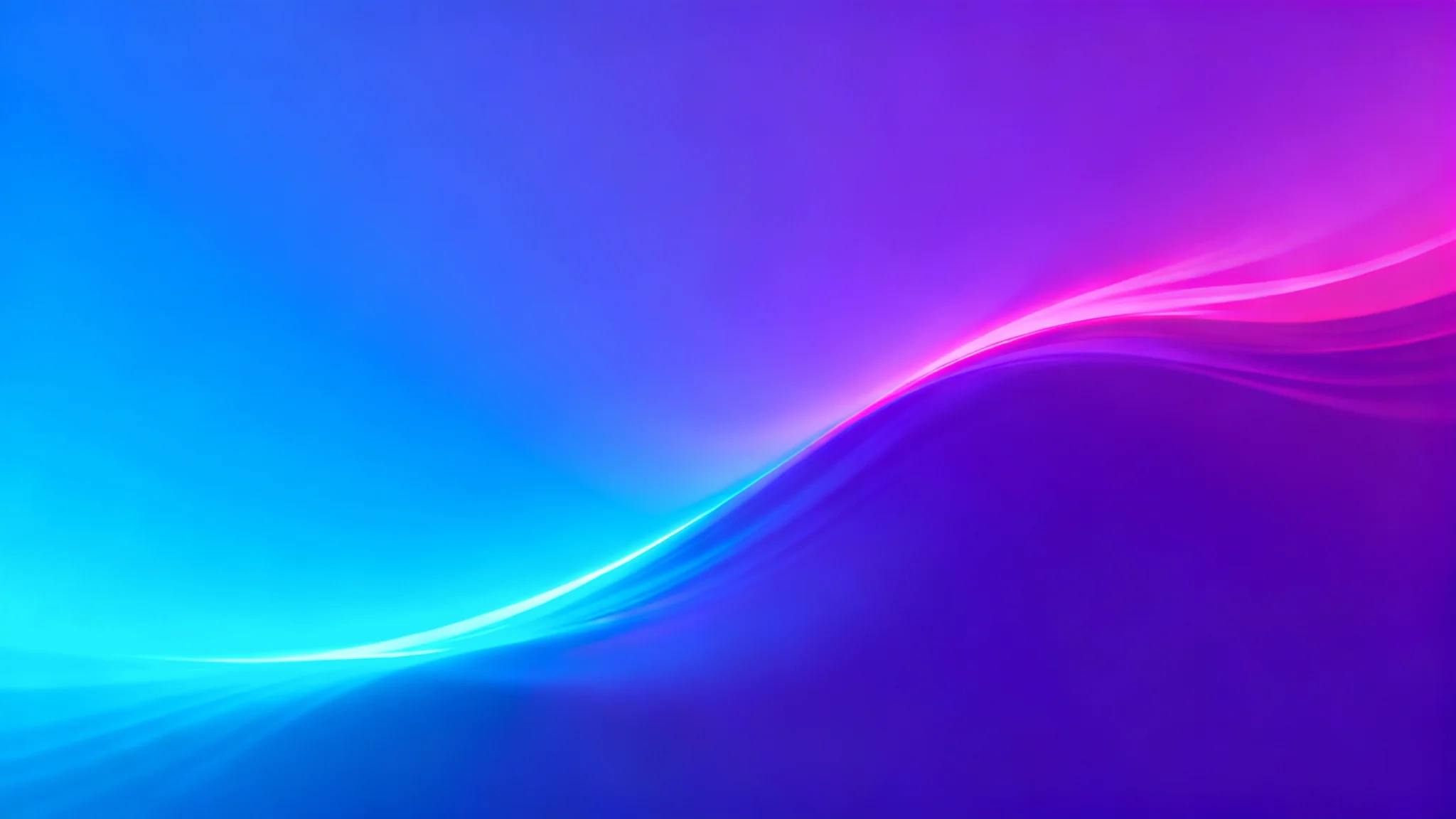 A vibrant abstract background with a flowing neon gradient of blue, pink, and purple, creating a futuristic and energetic feel.