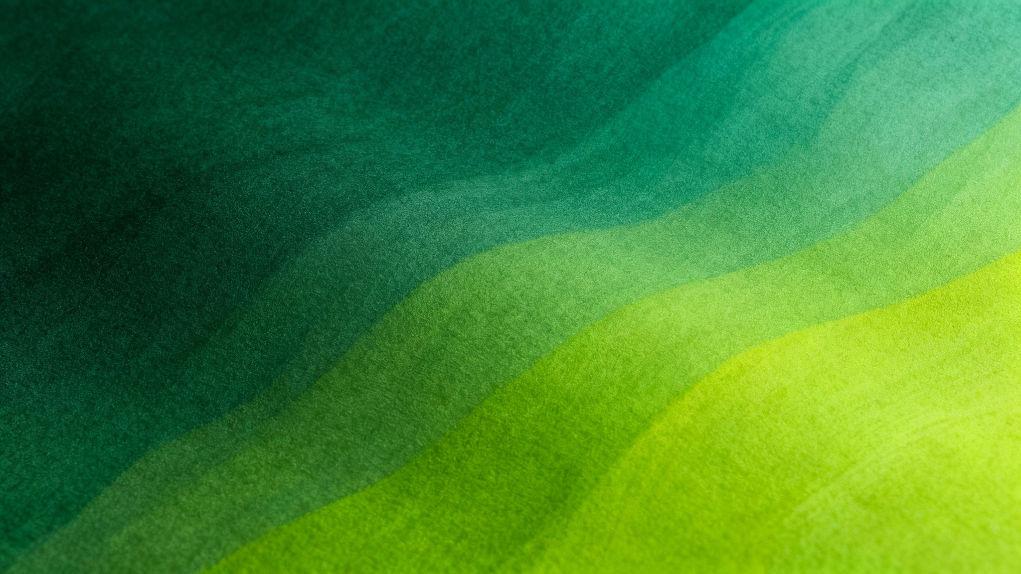 A smooth, modern texture with a color gradient transitioning from deep forest green to vibrant lime green, on a clean background.