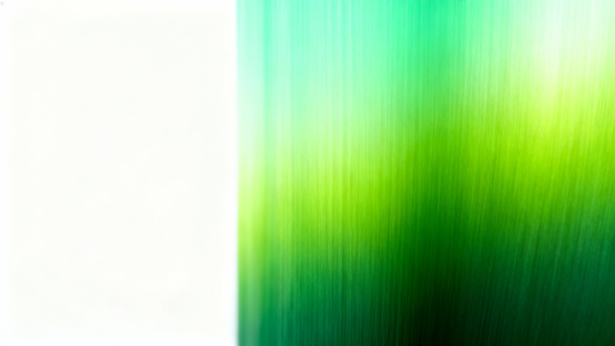 An abstract background image showing a smooth vertical gradient that transitions from light mint green at the top to dark forest green at the bottom, creating a serene and modern texture.