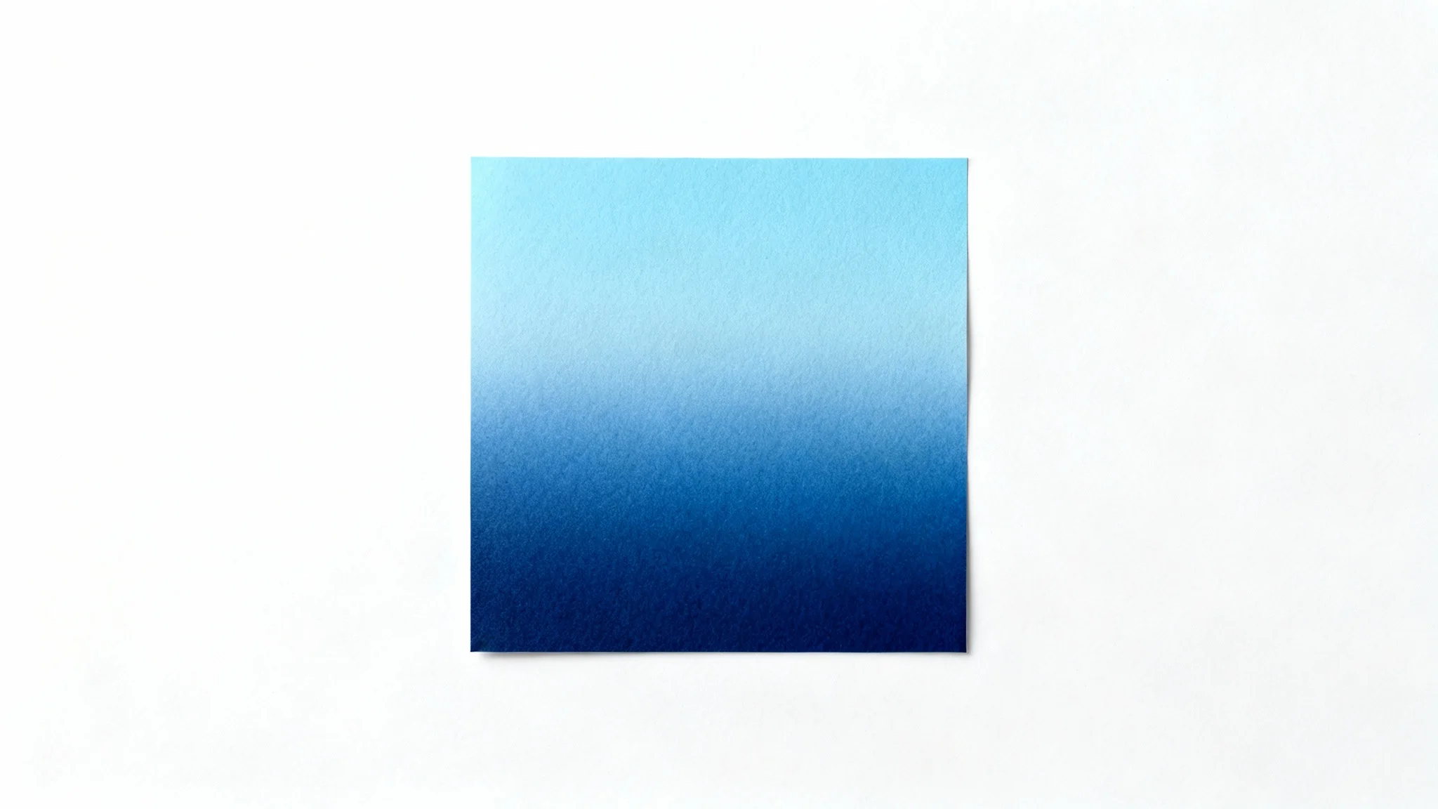 An abstract, minimalist image of a smooth blue gradient background, transitioning from deep navy to a lighter cerulean blue.