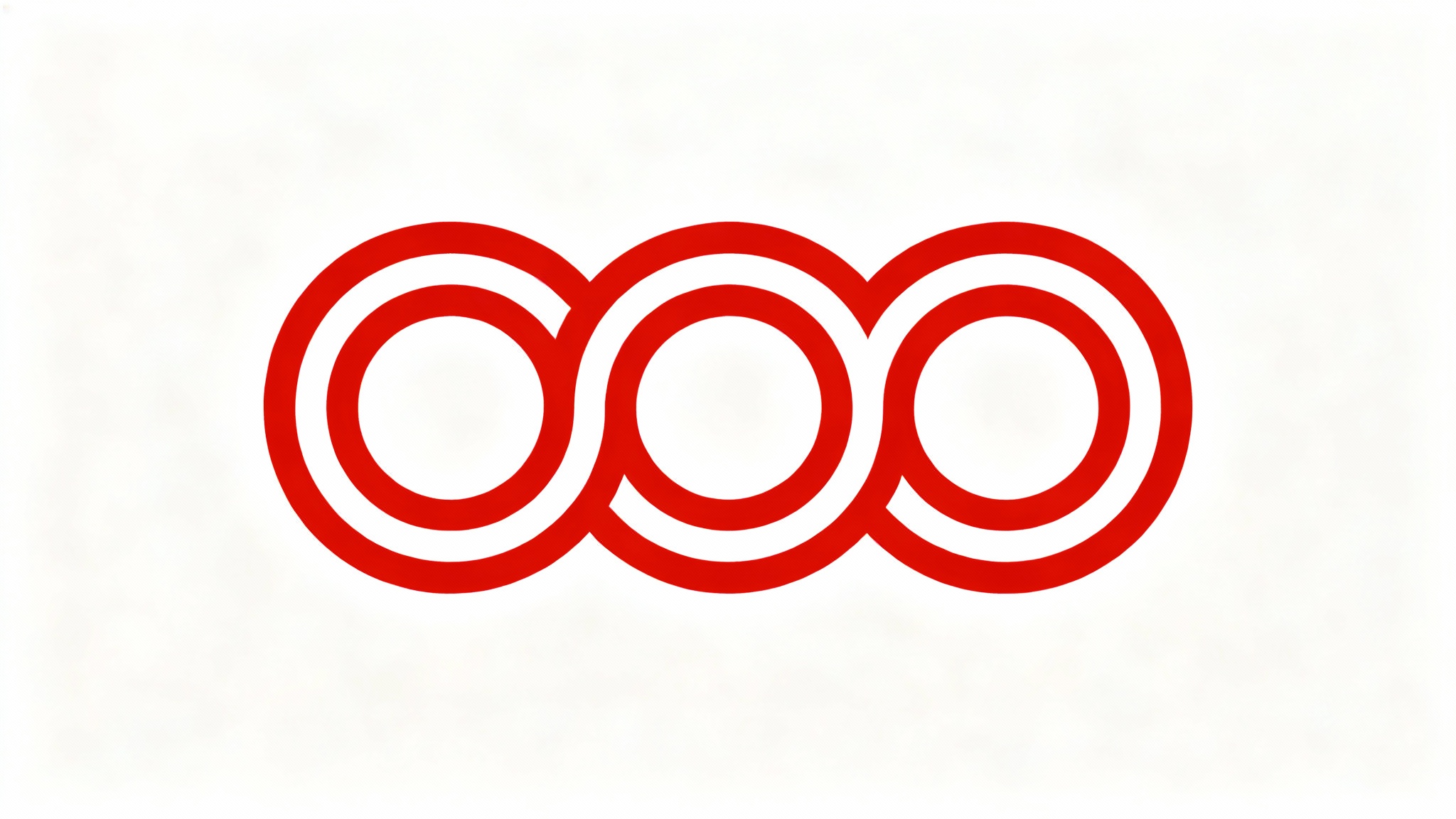 A modern and minimalist bullseye logo with concentric circles in red and white, displayed on a clean white background.