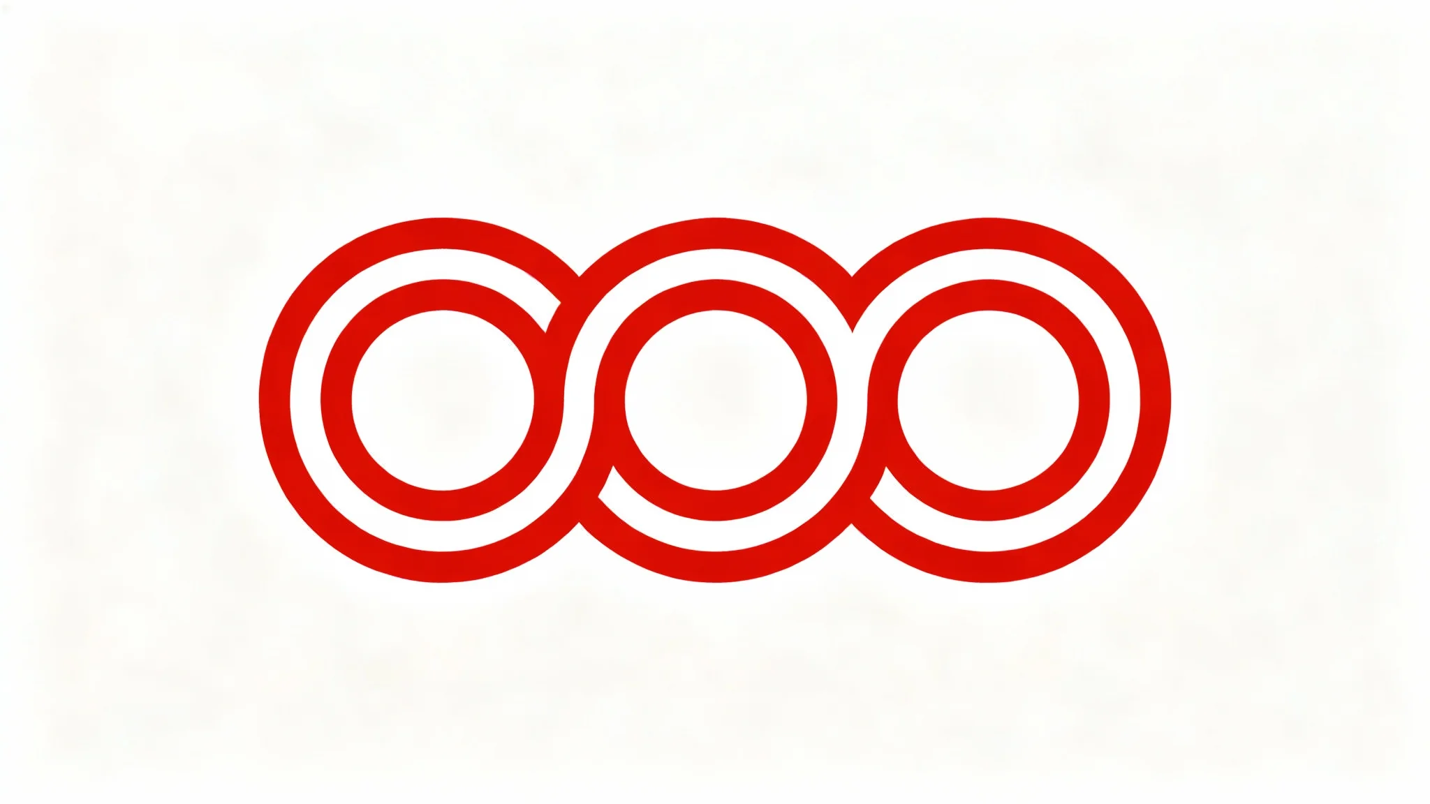 A modern and minimalist bullseye logo with concentric circles in red and white, displayed on a clean white background.